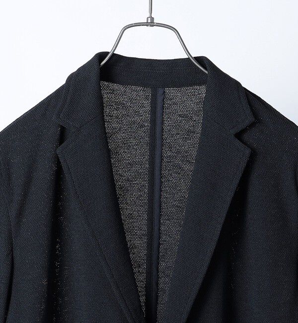 SHIPS any「SHIPS any:〈洗濯機可能〉ライト ニット ジャケット 25SS◇」|テーラードジャケット|