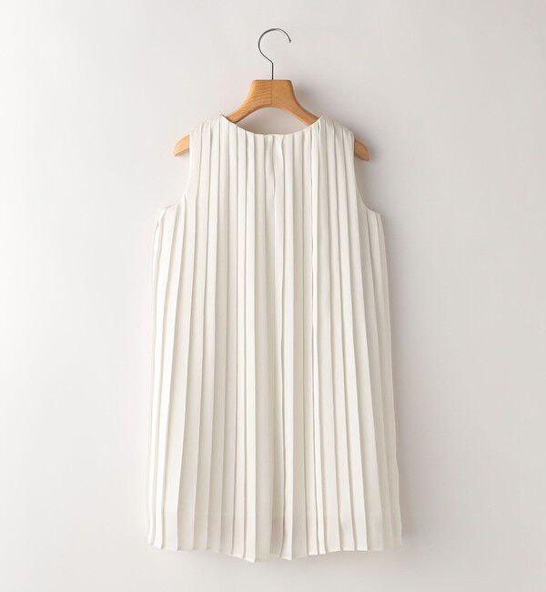 SHIPS KIDS「ARCH&LINE:110～145cm / セレモニー スリーブレス プリーツ ドレス」|ドレス|