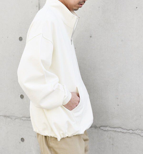 SHIPS any「SHIPS any: COTTON USA ハーフジップ ドロスト プルオーバー スウェット◇」|スウェット・ジャージ|