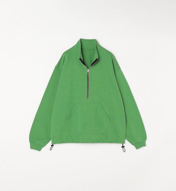 SHIPS any「SHIPS any: COTTON USA ハーフジップ ドロスト プルオーバー スウェット◇」|スウェット・ジャージ|