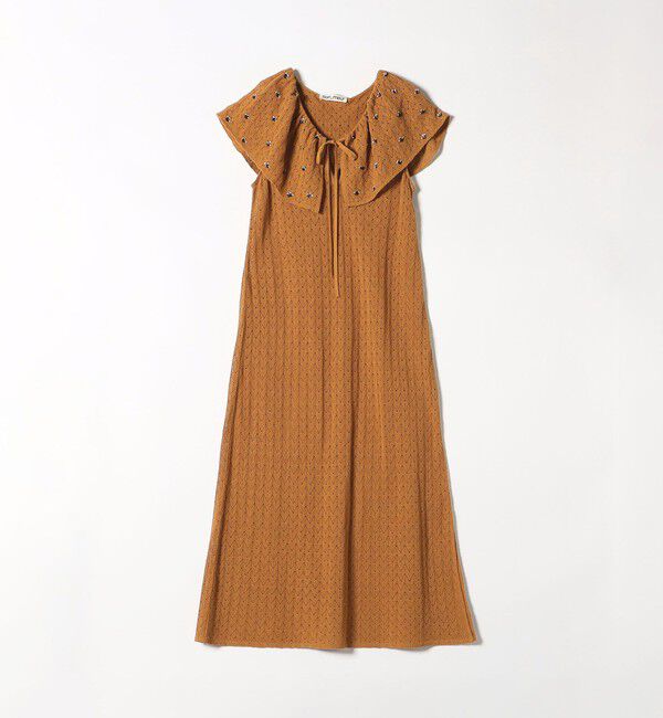 SHIPS any「bon_meur:〈手洗い可能〉ビーズ刺繍 エンブロイダリー ワンピース」|ワンピース|