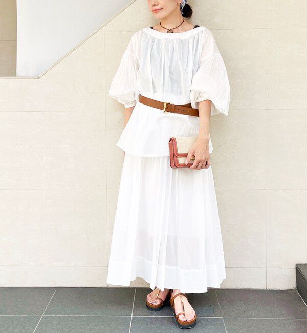 SHIPS for women「【SHIPS別注】TORRAZZO DONNA:〈手洗い可能〉ブラウス」|シャツ・ブラウス|