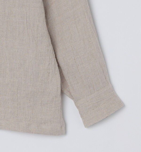 SHIPS「SHIPS: リネン ウール オーバーシャツ」|シャツ・ブラウス|