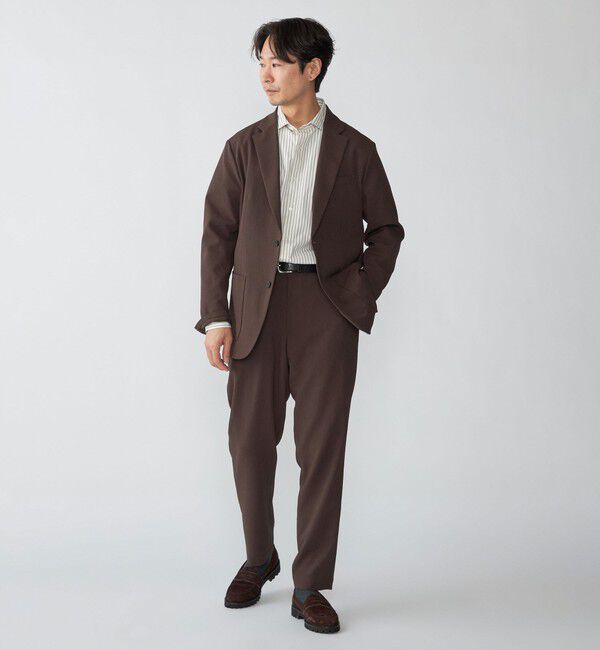 SHIPS「SHIPS: セミワイド スムース テックス ブロードシャツ」|シャツ・ブラウス|