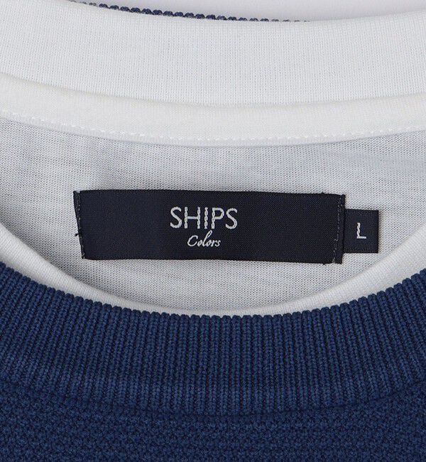 SHIPS Colors 「SHIPS Colors:〈洗濯機可能〉カノコ ニット アンサンブル」|ニット・セーター|