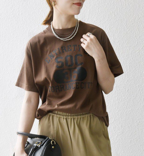 SHIPS any「GULFCOAST SPORTSWEAR:〈洗濯機可能〉グラフィック TEE」|Tシャツ・カットソー|