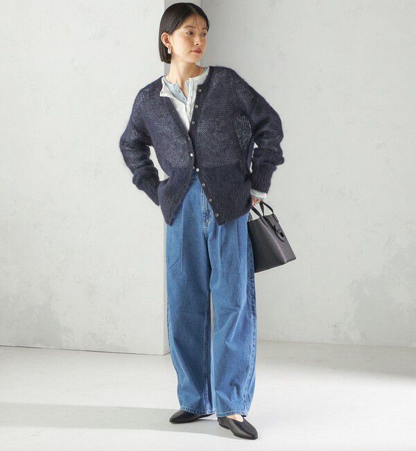 SHIPS for women「モヘヤ クルーネック カーディガン」|カーディガン|