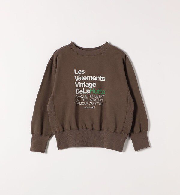 SHIPS any「【SHIPS any別注】La Hutte:〈洗濯機可能〉裏起毛 クルーネック スウェット 25AW」|スウェット・ジャージ|