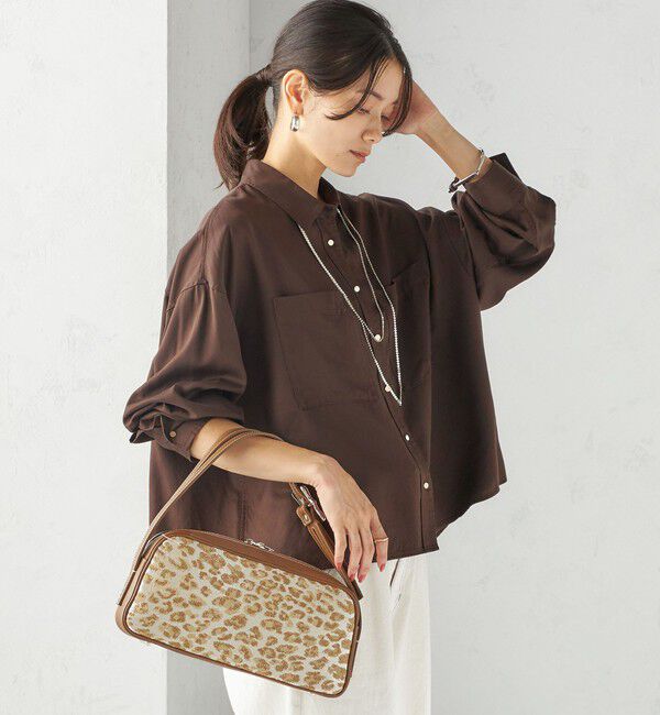 SHIPS for women「〈手洗い可能〉セルロース ツイル 羽織 シャツ」|シャツ・ブラウス|