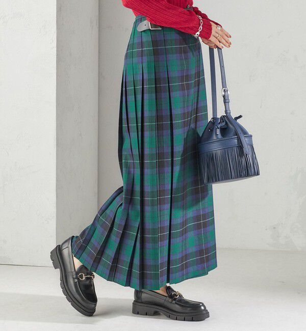 SHIPS for women「【SHIPS別注】O&rsquo;NEIL OF DUBLIN: 50th ANNIV チェック キルトスカート」|スカート|