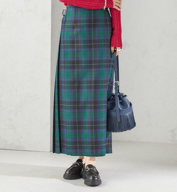 SHIPS for women「【SHIPS別注】O&rsquo;NEIL OF DUBLIN: 50th ANNIV チェック キルトスカート」|スカート|