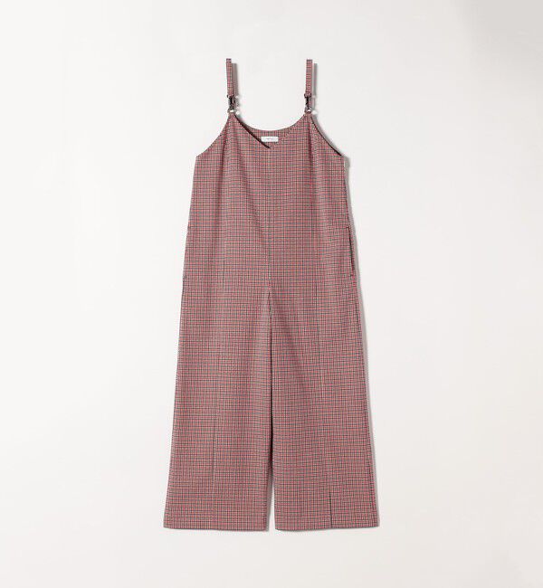 SHIPS any「SHIPS any:〈洗濯機可能〉ガンクラブ チェック サロペット パンツ」|オールインワン|