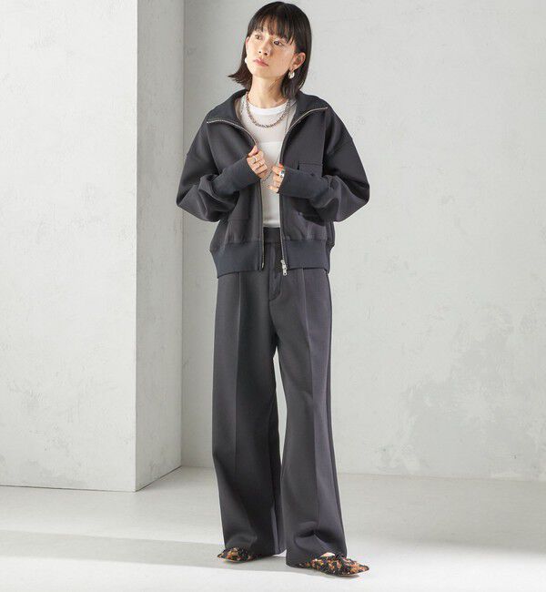 SHIPS for women「s.oyamadaコラボ:〈手洗い可能〉コットン エア ダンボール ブルゾン」|ブルゾン・スタジャン|