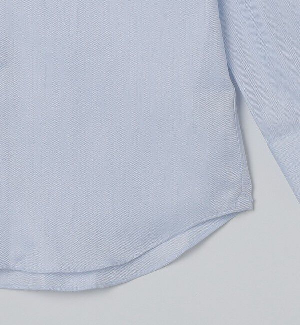 SHIPS「SHIPS: イージーアイロン イタリアン ボタンダウン ヘリンボーン シャツ」|シャツ・ブラウス|