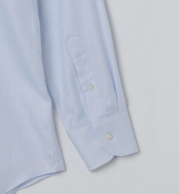 SHIPS「SHIPS: イージーアイロン イタリアン ボタンダウン ヘリンボーン シャツ」|シャツ・ブラウス|