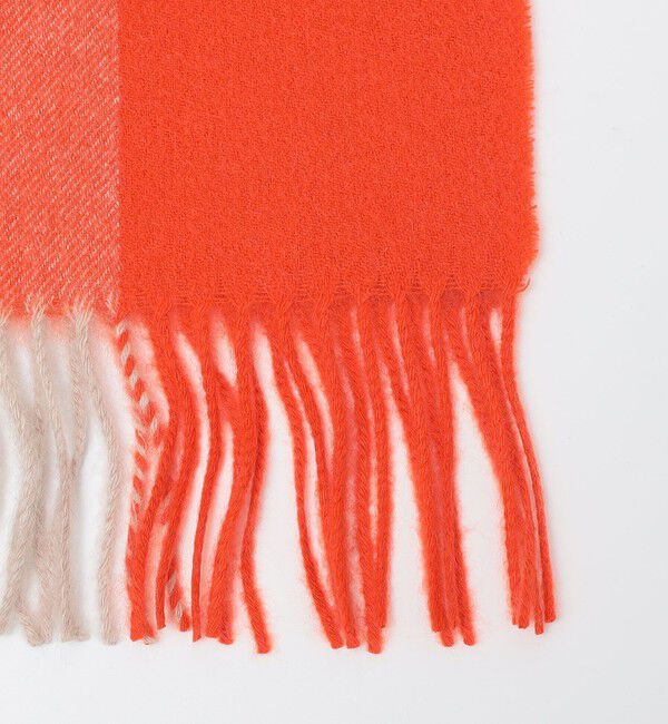 SHIPS「SHIPS: カシミヤ シングル 3ブロック マフラー」|マフラー|