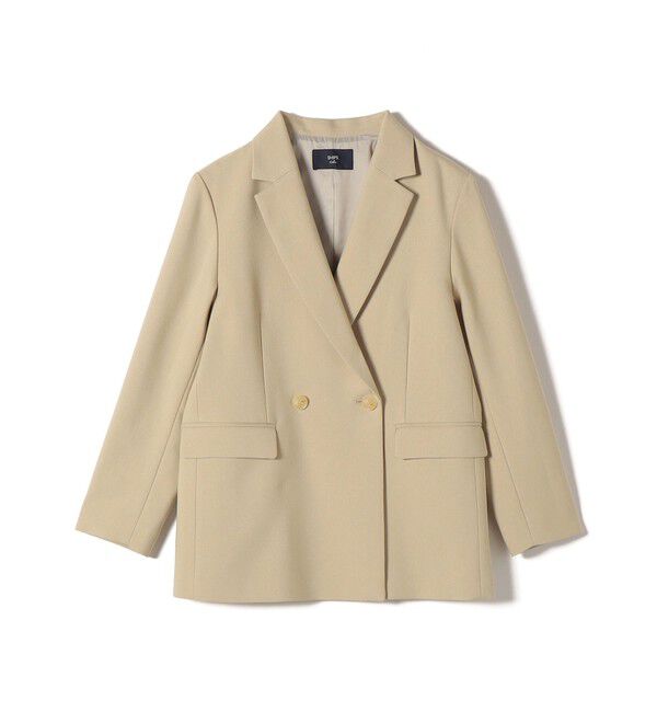 SHIPS Colors 「SHIPS Colors:ウールライク ダブルボタン ジャケット2（セットアップ対応可能）◇」|テーラードジャケット|