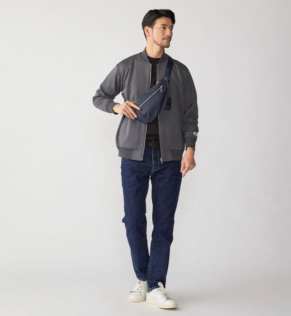 SHIPS「【WEB限定】SHIPS: 合成皮革 ティアーズルック ワンショルダー バッグ」|ショルダー・メッセンジャー|