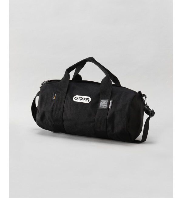 OUTDOOR PRODUCTS Usual Things「追加 231  ROLL BOSTON LARGE SOLID」|ボストンバッグ|ブラック