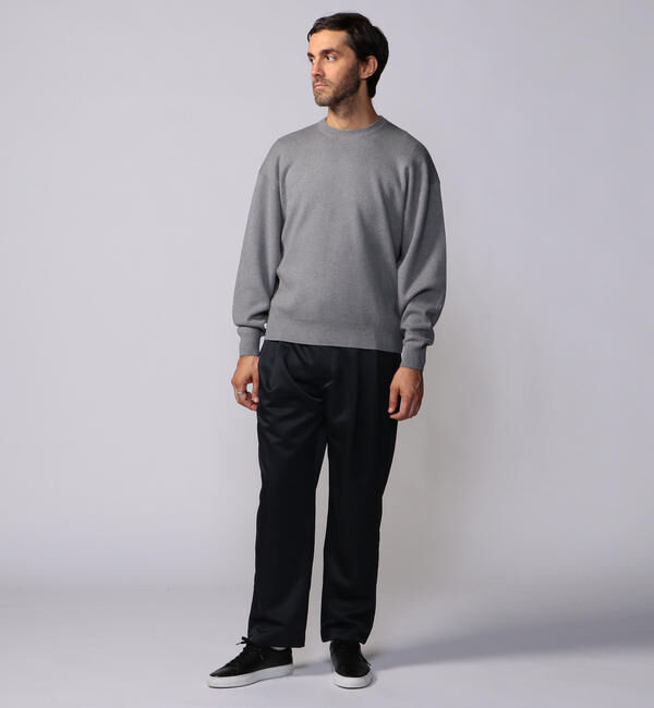 CABaN「CABaN コットンカシミヤ クルーネックプルオーバー」|ニット・セーター|