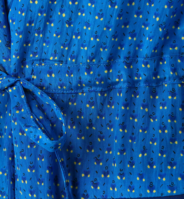 SOULEIADO「レーヨンプリント ショールカラージャケット」|その他|