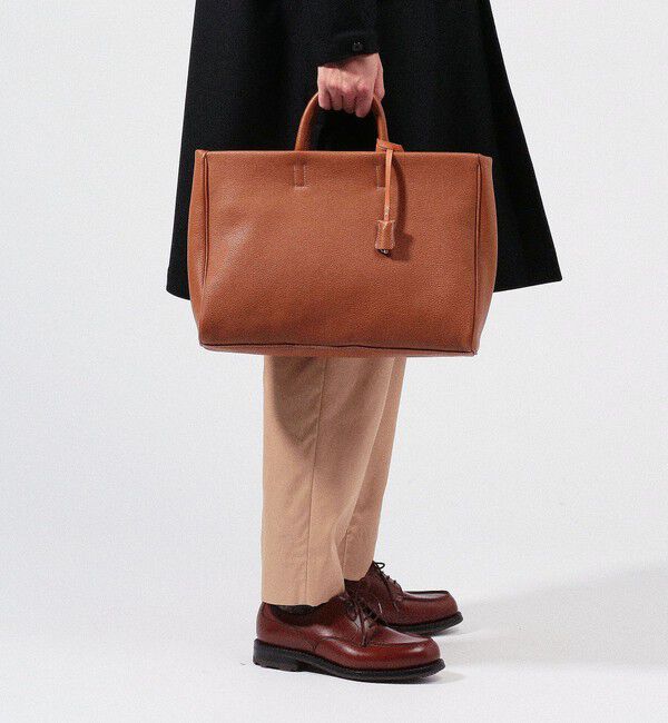 TOMORROWLAND GOODS「【別注】A&times;TOMORROWLAND シュリンクレザーブリーフトートバッグ」|トートバッグ|