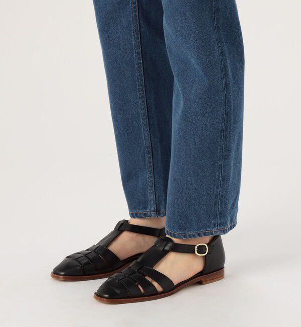 GALERIE VIE「リユースシーアイランドコットン デニムストレートパンツ」|デニム|