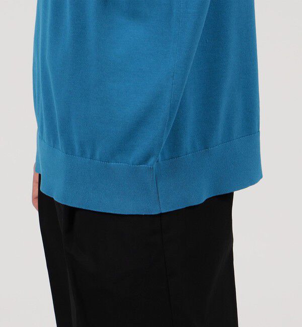 CABaN「コットン ポロニットプルオーバー」|ニット・セーター|