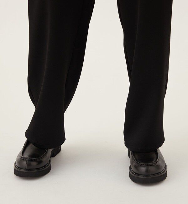 GALERIE VIE「バックサテンアムンゼンイージーストレートパンツ」|その他|