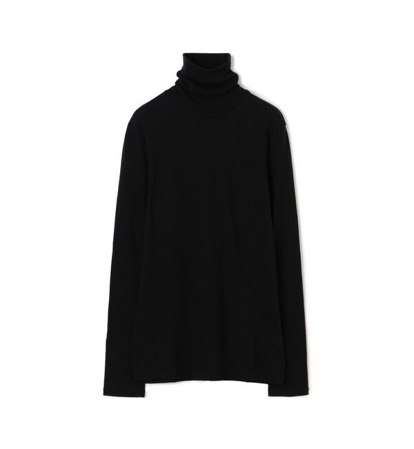 GALERIE VIE「GALERIE VIE コットンカシミヤ タートルネックプルオーバー」|Tシャツ・カットソー|19 ブラック