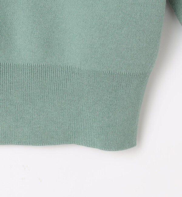 CABaN「CABaN コットンカシミヤ ポケットクルーネックカーディガン」|ニット・セーター|