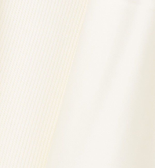 DES PRES「ファブリックコンビニット スカーフプルオーバー」|ニット・セーター|