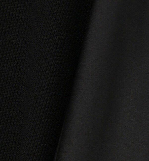 DES PRES「ファブリックコンビニット スカーフプルオーバー」|ニット・セーター|