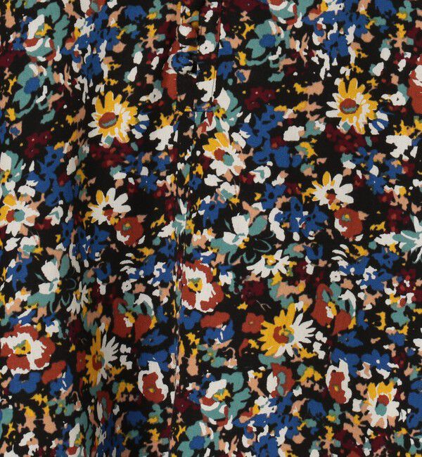 SOULEIADO「レーヨンローンプリント バタフライスリーブブラウス」|シャツ・ブラウス|