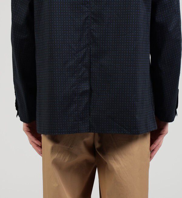 TOMORROWLAND MENS「コットンローン 小紋プリント ジャケットブルゾン」|テーラードジャケット|