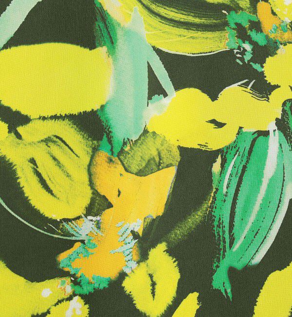 Ballsey「フルリールプリント ロングフレアスカート」|フレア|