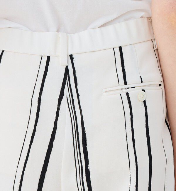 GALERIE VIE「ドローイングラインプリント イージータックパンツ」|その他|