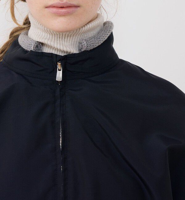 GALERIE VIE「ナイロンシルクタフタ トラックジャケット」|ブルゾン・スタジャン|