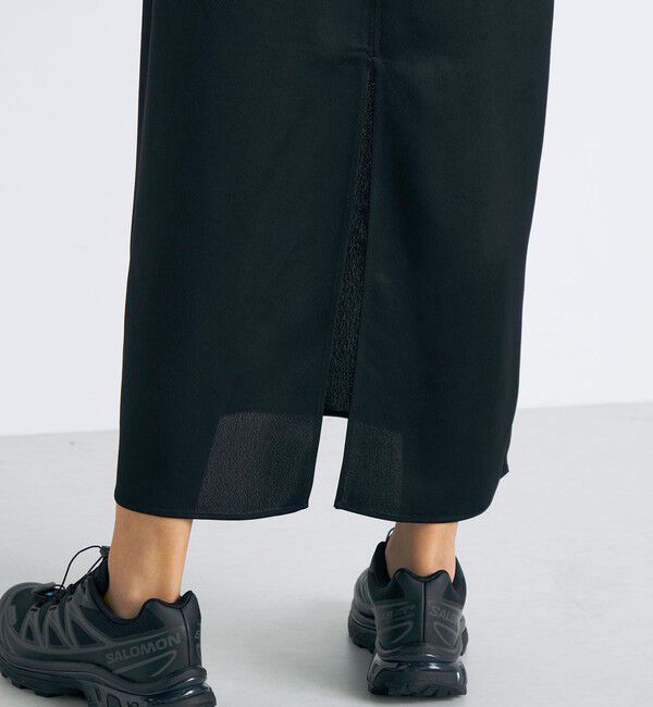 Edition「ワッシャーサテン ノースリーブワンピース」|ワンピース|