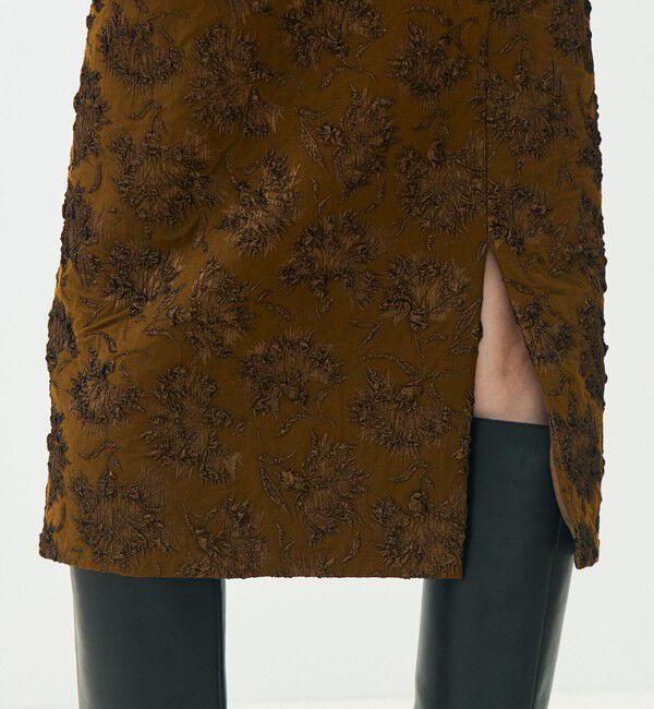 TOMORROWLAND collection「フローラビーストレッチ タイトストレートスカート」|タイト|