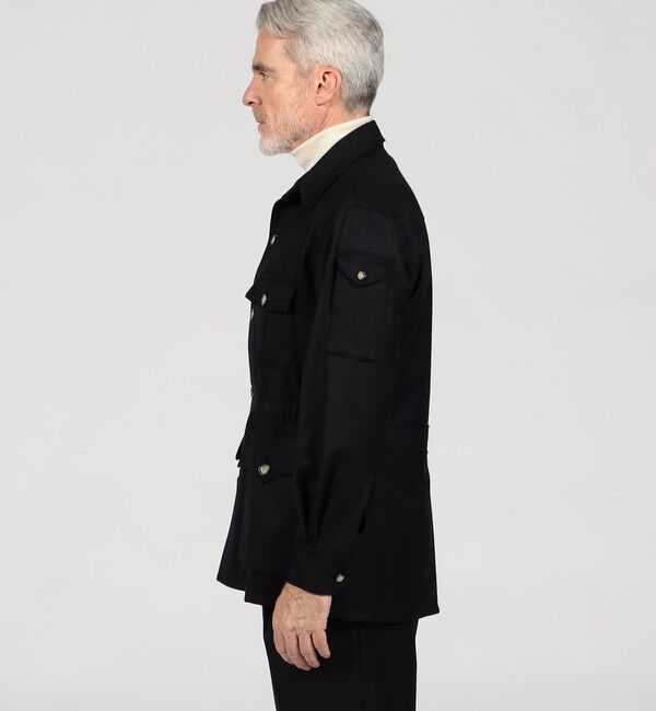 TOMORROWLAND MENS「【別注】Willis&Geiger ウール シャツブルゾン DORMEUIL」|ブルゾン・スタジャン|