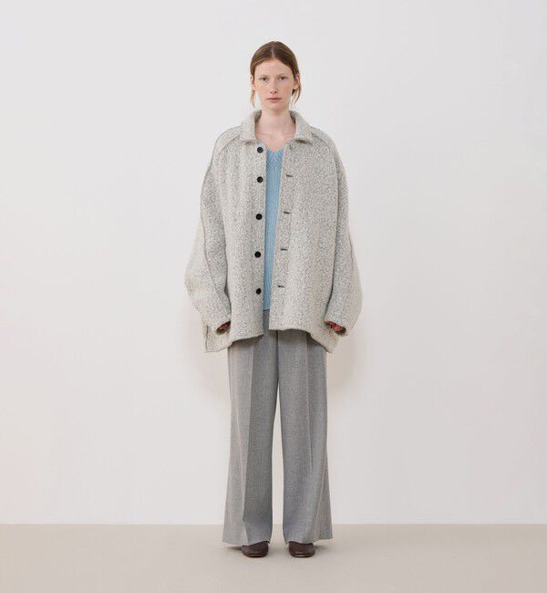 GALERIE VIE「シープジャージー ラグランスリーブブルゾン」|ブルゾン・スタジャン|