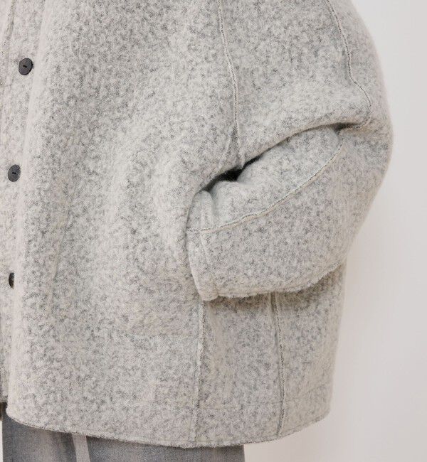 GALERIE VIE「シープジャージー ラグランスリーブブルゾン」|ブルゾン・スタジャン|