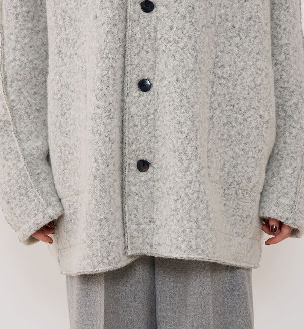 GALERIE VIE「シープジャージー ラグランスリーブブルゾン」|ブルゾン・スタジャン|