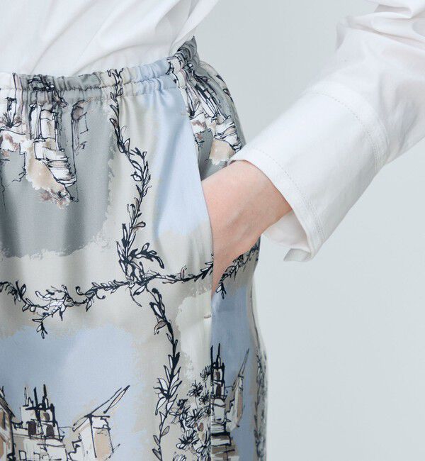 TOMORROWLAND collection「【WEB先行予約】ローマプリント ドローストリングパンツ」|その他|