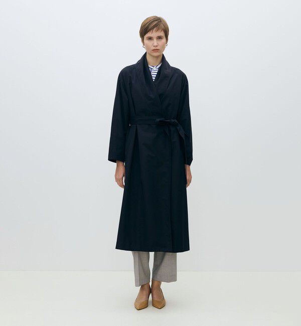 TOMORROWLAND collection「スムースクロス ベルテッドガウンコート」|その他|