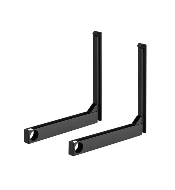 journal standard Furniture「《WEB限定》【tower/タワー】ウォール折り畳み物干し竿ホルダー2個組」|トイレタリー・ランドリーグッズ|