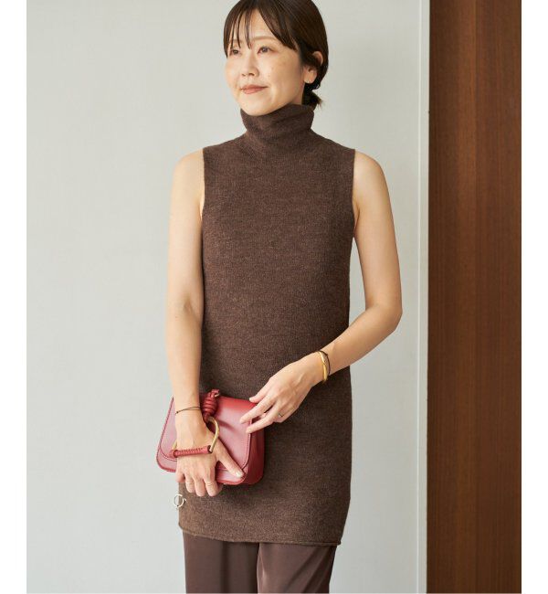 Plage「baby alpaca nuance タンク」|ニット・セーター|