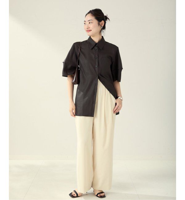 Plage「Form half sleeve シャツ」|シャツ・ブラウス|