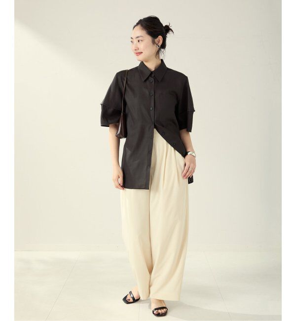 Plage「Form half sleeve シャツ」|シャツ・ブラウス|